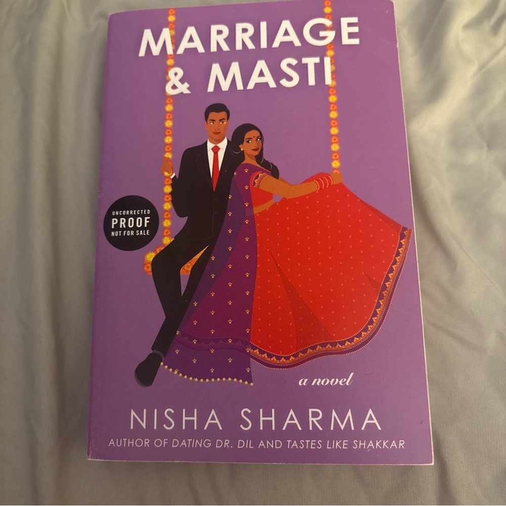 Marriage & Masti Novel by Nisha Sharma uncorrected proof